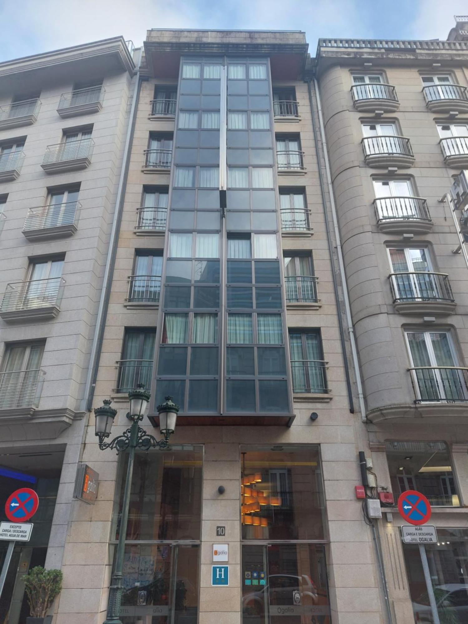 U Hotel Ogalia Виго Экстерьер фото
